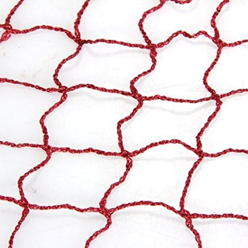 Foxnovo 610*72cm Portable Professional Waterproof Badminton Net with Training Standard Nylon Braided Rope(Dark Red)