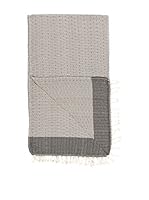 Pandora Toalla Spa&Beach Natural (Gris Oscuro/Gris Claro)