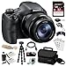 Sony DSC-HX300 20.4MP Digital Camera with 50x Optical Zoom and 3-Inch LCD in Black + Sony 32GB SDHC + Wasabi NP-BX1 Battery & Charger + Sony Camera Case + Micro HDMI Cable + Accessory Kit