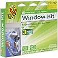Duck Brand 281066 Indoor 3-Window Shrink Film Insulator Kit, 62-Inch x 126-Inch