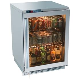 Perlick H1RD3O 24 Outdoor Refrigerator with 4.9 cu. ft. Capacity, Variable Speed... by 