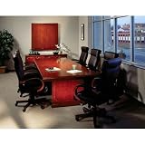 14 Toscana Rectangular Conference Table Finish: Mahogany Finish on Walnut Veneer