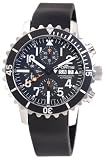Fortis Men039s 6711041K B-42 Marinemaster Automatic Chronograph Black Dial Watch on sale