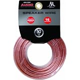 RCA 16 Gauge Speaker Wire, 50-Feet (ASW1650)
