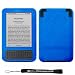 Protective Slim Flexible Durable Silicone Cover Case Skin For Kindle Wireless Reading Device, Wi-Fi, 6" Display Latest Generation + includes a Determination Hand Strap