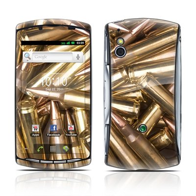 Best Price Bullets Design Protective Skin Decal Sticker for Sony Ericsson Xperia Play Cell Phone