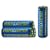 4 HEAVY DUTY AA Ni-MH Rechargeable Batteries w/ Latest Hybrid Technology- Pre-Charged- Holds charge 4x LONGER