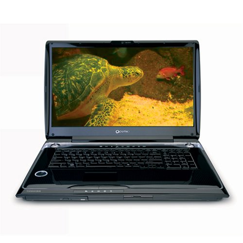 Toshiba Qosmio G55-Q801 18.4 Laptop (2.0 GHz Intel Core 2 Duo P7350 Processor, 4 GB RAM, 320 GB Hard Drive, DVD Drive, Vista Premium) Vibe
