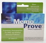MemoProve Memory Mental Focus (1 Box Supply)