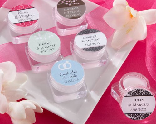 Sweet Kisses Personalized Lip Balm set of 12 Set of 6
