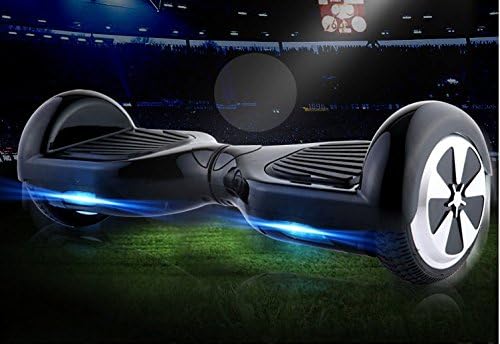 Electric Double Skateboard Two Wheels Smart Self Balancing Scooters Drifting Board with LED Light (Pink)