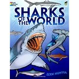 Sharks of the World Coloring Book (Dover Nature Coloring Book) ~ Llyn Hunter