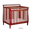 AFG Athena Mini Amy Convertible Crib in Cherry