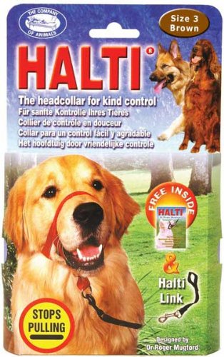 Halti Dog Training Head Collar Brown Size 3