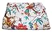 Marubhumi Bird Print Twin Size Kantha Quilt White, Kantha Blanket, Bed Cover, Twin Kantha Bedspread, Bohemian Bedding Kantha Size 60 Inch x 90 Inch