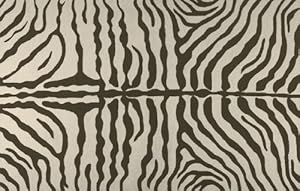 The Rug Market Zebra Brown Brown/Cream 8X10