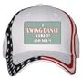 I Swing Dance Naked (Do You?) USA Flag Hat / Baseball Cap