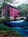 Alley Mill at Alley Spring, Ozarks National Scenic Riverways, Ozark National Park, Missouri Photographic Poster Print by John Elk III, 12x16