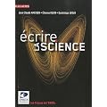 Ecrire la science