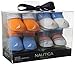 Nautica Baby-Boys Newborn 4 Pack Solid Stripe Bootie