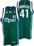 Dirk Nowitzki Green adidas NBA Kelly Swingman Dallas Mavericks Youth Jersey