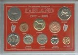 Kitchen & Housewares : Republic of Ireland Eire Irish Decimal (Pre-Euro 1971-2001) Coin Present Display Gift Set