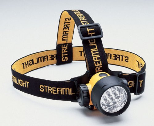Streamlight 61052 Septor LED Headlamp with Strap, Yellow