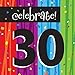 16-Count Paper Lunch Napkins, Celebrate 30, Milestone Celebrations