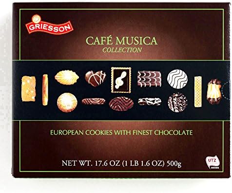 European Chocolate Cookies Box (1 Unit Per Order) - Gourmet Christmas Gift for the Holidays