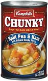 Campbell's Chunky Split Pea & Ham Soup 18.8 oz (Pack of 12)