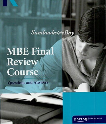 Kaplan MBE Final Review Course w/ Civil Procedure 2015