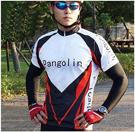 1 Pair Sports Cycling Golf Sun UV Protection Arm Cooler Cooling Sleeves,Black M