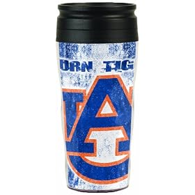 NCAA Auburn Tigers 16-Ounce Travel Mug: Sports &amp; Outdoors