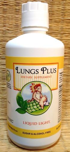 Lung Plus (32 oz Bottle) - Cough and Sleep Support During Cold Season. Children Safe. Used Safely and Effectively for Over 20 Years.
