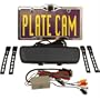 Complete License Plate Camera Kit with 4" Built-in Rear-view LCD Monitor