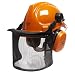 NEW TRUESHOPPING® FORESTRY PROTECTIVE SAFETY HELMET FACE VISOR & EAR PROTECTORS