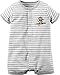 Carter's Baby Boys 1-piece Creeper (12M, Grey Monkey)