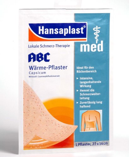 HANSAPLAST med ABC Waerme Pflaster Capsicum, 1 St