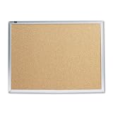 Quartet Cork Bulletin Boards, 18 x 24 Inches, Aluminum Finish Frame (2301)