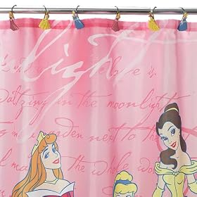 Princess Dear Diary Shower Curtain
