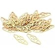 25 Gold Filled Chain Plaque Jewelry Beading Findings