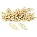 25 Gold Filled Chain Plaque Jewelry Beading Findings