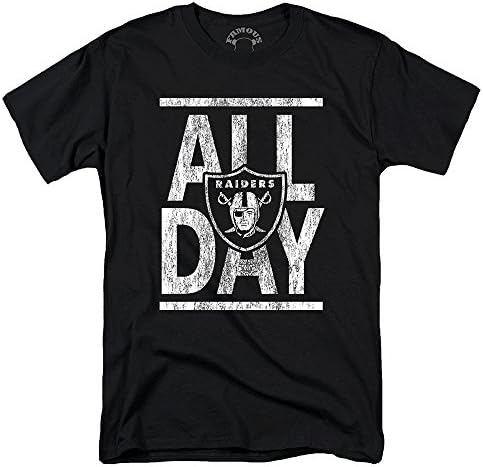 Famous Panda Oakland Raiders Shirt Raiders All Day Men's T-shirt (2XL)