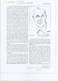 ALFRED KASTLER - PHOTOCOPY SIGNED IN INK 1972 - DOCUMENT 100750