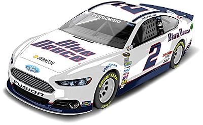 Lionel Racing CX25865YOBW Brad Keselowski #2 Blue Deuce 2015 Ford Fusion 1:64 Scale ARC HT Official NASCAR Diecast Car