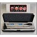 Dr Mom Slimline Stainless LED Otoscope in HARD CASE