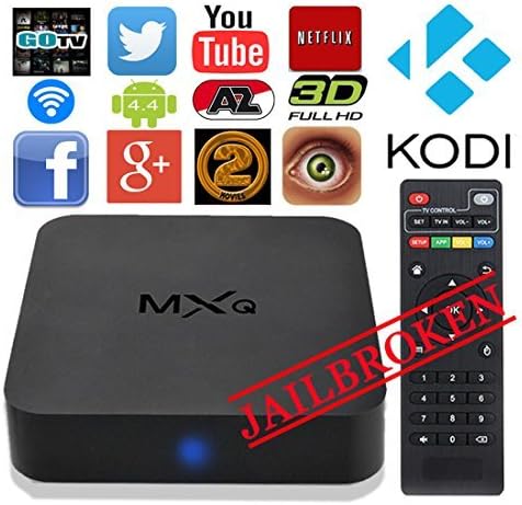 ZHYIHONG Internet Tv Box Android 4.4 Amlogic S805 Quad Core Kodi Xbmc Fully Loaded Streaming Media Player 1080p 4K 1GB/8GB