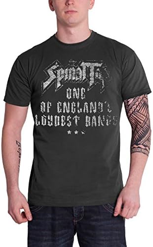 Spinal Tap Loudest Official Mens New Grey T Shirt