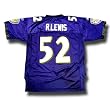 Ray Lewis "Repli-thentic" NFL "Stitched-on Name and Number" EQT Jersey