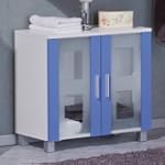 Waschbeckenunterschrank "Wave" - Wei�...